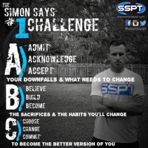 simon says fitness challenge