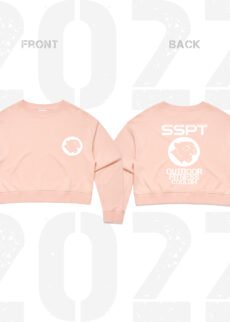 SSPT Logo Crop Crew Sweatshirt Womens