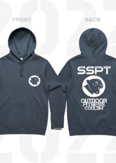 SSPT Logo Stencil Hoodie Mens