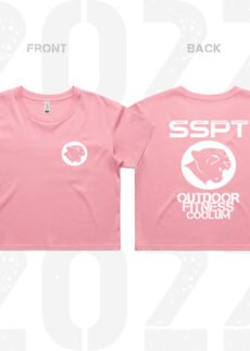 SSPT Logo Crop Tee Womens