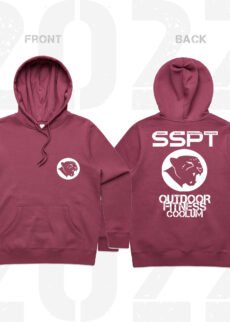 SSPT Logo Stencil Hoodie Womens