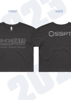 SSPT Military Womens Crop Tee