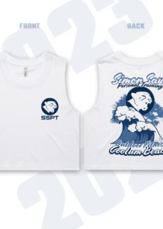 SSPT Surfy Womens Crop Muscle Tee